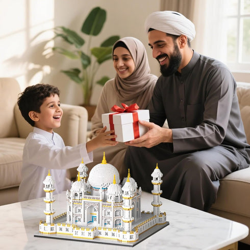 APENGBAOL Set,Landmarks Adults(4030 Architecture Taj Mahal Micro Mini Building Blocks Collection, Display Model Gift