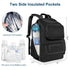 Backpack, Backpack 2 Mancro Diaper Bag Multifunctional Baby Bag with Large Capacity and Waterproof Fabric,Diaper