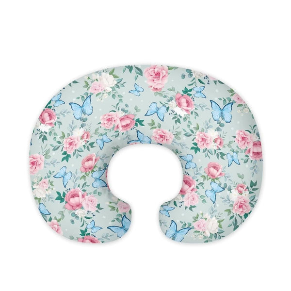 Kathyboom Butterfly Flower Nursing Pillowcase for Baby Boys Girls Breastfeeding Pillow, Breathable Ultra