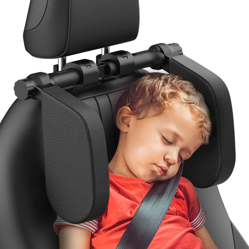Yoocaa Adjustable Car Headrest Pillow, Road Pal Headrest, U-Shaped Travel Sleeping Pillow