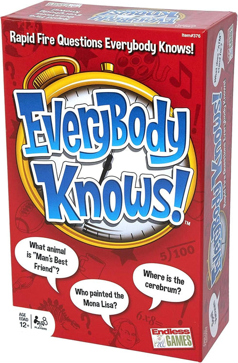 Everybody Knows! Trivia Card Game - 2018 Edition by Endless Games