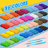36 Air Dry Clay Colors, Modeling Clay for Kids, DIY Molding Magic Clay, Gift for Kids Boys Girls