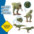 11" 5+ 14525 Schleich Dinosaurs - T Rex Action Toy Figure - Jurassic Era Tyrannosaurus Rex Figurine with Movable Jaw