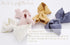 California Tot Set of 4 Faux Suede 3D Bow Clips for Toddlers Girls