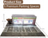 ZAWALUD 1/64 Model Car Display Shop Case for Adults, Premium in-House-Design Scale Diecast Parking Garage for Toy Cars