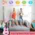 Kids Guitar Acoustic, Jakeloo 21 Inch Wooden Guitar for Toddler Musical Toy Instruments, Ideal for 3-9 Year Olds (Pink)