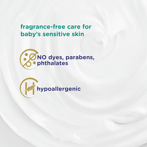 Baby Dove Face and Body Lotion, 20 oz, Moisture Fragrance-Free for Sensitive Skin