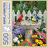 Bits and Pieces - 500 Piece Jigsaw Puzzle for Adults - Summer Garden Friends - 18" x 24" by Artist Alan Giana