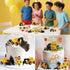 ZWLIYCHN 16pcs Mini Construction Vehicles Cake Topper Truck Excavator Traffic Road Sign Cake Cupcake Topper