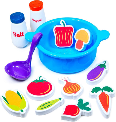 Tub Works Tub Soup Scoop, Strain & Play Toddler Bath Toy |