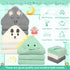 Sublaga 12 Set, 3 32x32 9 Pcs Baby Towels and Washcloths Hooded Baby Towel, Soft and Absorbent Baby Bath Towels, PCS