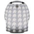 MoM-me Nursing Cover, Multi use for Baby Car Seat Cover, Breastfeeding, Canopy,