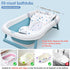 0-12 Colorlife Baby Bath Seat Support Net Infant Bathing Seat Support Mat, Adjustable Comfortable Non-Slip
