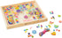 Melissa & Doug Created by Me! Bead Bouquet Deluxe Wooden Bead Set with 220+ Beads for Jewelry-Making, Multicolor, 9½
