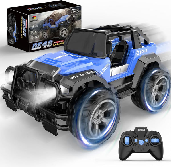 DEERC DE42 Remote Control Car RC Racing Cars,1:18 Scale 80 Min Play