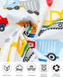 2 Pack 13"x 18" 14"x19" ALVABABY Toddler Pillowcases Organic Cotton Kids Pillow Cover Fit or Envelope for Girl Boy