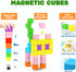40pcs Magnetic Blocks for Toddler Toys, Large Building Blocks for Classroom, STEM Montessori Magnet Toys for Ages 3-6