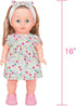 Dolls,16 Inches 3+ Mother Love Walking Interactive Baby Dolls, Baby Dolls with Hair, Singing and Walking Dolls