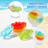 1-3 11PCS 2-4 Baby Bath Toys for Kids Ages Mold Free Bath Toys for Toddlers with Colorful Floating Boats and Spoons
