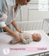 Pack 24x38 27x39 100% Mini Crib Sheet for n Play & Peruvian Pima Cotton Softer Than Muslin Breathable & Hypoallergenic