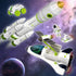Space Rocket Shuttle Toy Set - Spacecraft Airplane Toys with Lights, Sound & Astronaut Figures for Kids