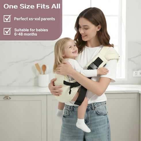 MISSWISDOM Toddler Sling Carrier, Toddler Carrier Sling, Baby Carriers Hip Carriers with Backrest, Lightweight
