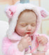 20 Inch 3+, Reborn Baby Dolls Real Baby Dolls That Look Real, Full Body Vinyl Girl Doll in Fantasy Horn Outfit