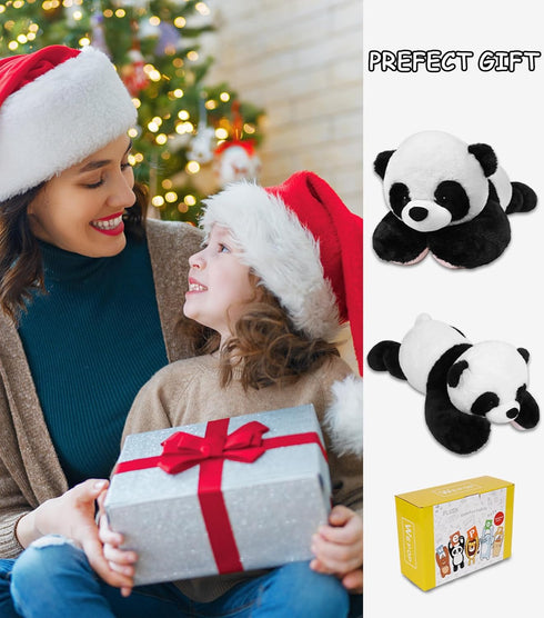5lb, 24in Weighted Panda Stuffed Animals Weighted Panda Plush for Kids Adults Boys Girl, Cute Plushies Soft Pillow Toy