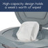 hiccapop Baby Wipe Warmer and Wet Wipes Dispenser, Diaper Wipe Warmer with Changing Light