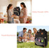 MosaiRudo Backpack Backpack Diaper Bag Baby Bag,Waterproof, Travel Diaper Bags with Pacifier Case for Baby Girl Boy