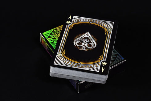 Custom Design Alloy Copper Playing Cards Poker Deck with Foiled Back