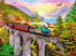 Ravensburger Puzzle 12000795 - Zugfahrt im Herbst - 1500 Teile Puzzle für Erwachsene, Yellow
