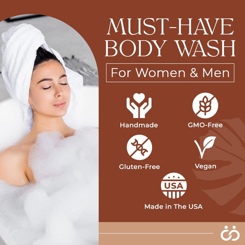 6 oz Ph Balance Feminine Wash - Vee Health & Yoni Wash Shower Gel- Use with Yoni Oil. Moisturizing Calendula, Mint