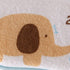 Lurrose 3PCS Baby Bath Sponge, Cartoon Elephant Soft Cotton Scrubber for Toddler Infant, Mixed Color