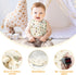 Zainpe 6Pcs Snap Muslin Cotton Baby Bibs - Soft Absorbent Burp Cloths for Newborns Drooling Feeding