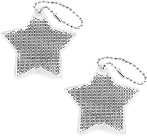 DEMYPROX funflector Safety Reflectors - Stars - Stylish Reflective Gear for Jackets, Bags,