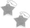 DEMYPROX funflector Safety Reflectors - Stars - Stylish Reflective Gear for Jackets, Bags,