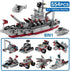 Building Block Warship 25 in1 Battleship Building Kits for Kids City Helicopter Military Ship Bricks Kit Educational Toys for Boys Age 6 7 8 9 10 11 12 Years Old 554PCS