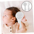 VANZACK 2Pcs Set Brush and Comb with Soft Bristles Gentle Scalp Massage Brush for Newborns Cradle Cap Treatment