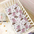 Vdsrup 39 27 5In Crib Sheets for Boys Girl Coquette Bows Neutral Mini Crib Mattress Sheets Fitted, Cowgirl Boots