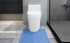 SYMHHA 25 Pack 24"x22" Upgraded Disposable Toilet Mats,Super Absorbent & Non-Slip Pads for Bathroom Floor,U-Shaped