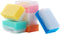 6 PCS Baby Bath Time Sponge Brush- Body, Hair, and Scalp Cleaning