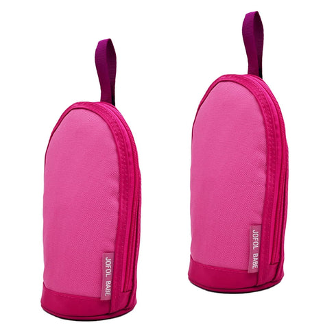 JOFOL BABE Breastmilk Cooler Bag - Insulated Baby Bottle Travel Bag for Daycare (Two