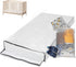 Crib Mattress Storage Bag with Zipper, 5 Mil Clear Plastic Cover for Moving, Accessory Bags Included