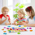 Zeoddler Alphabet Puzzles, Wooden Puzzles for Toddlers, ABC Shape Puzzles for Kids, Preschool Learning Activities, Gift