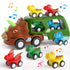 newcrave 5 in 1 Dinosaur Car for Toddlers Toy for 1 2