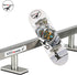 Professional Wood Finger Skateboard with Wheels and Bearings, Mini Fingerboard Finger Toy for Adults and Kids - 30mm