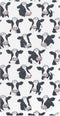 Mazeann Farm Cows Cute Crib Sheets Soft Breathable Fitted Cotton Baby Crib Sheets