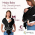 Momcozy 8-35lbs, 30-47inch, Baby Wrap Carrier Skin-Friendly Fabric, Easy to Wear Baby Carrier Sling T-Shirt Design