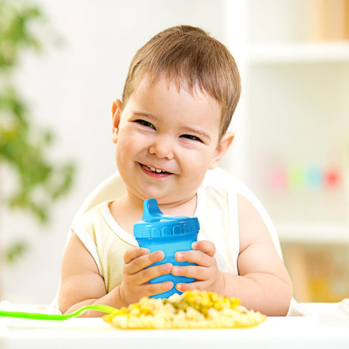 12 10 oz 1-3 Mifoci Pcs Sippy Cups for Toddlers No Spill Spout Cups with Lids Toddler Reusable Baby Feeding Supplies